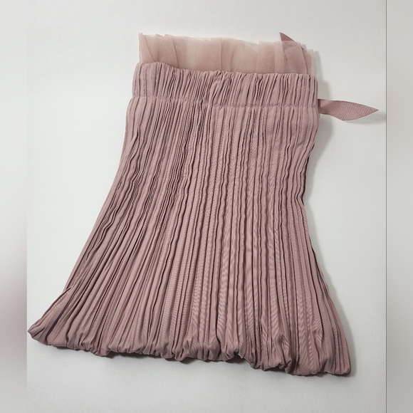 Nota Draw String Ribbon Tote - Bag, Carry Bag - Pleated - Picture 6 of 12